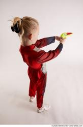 DENISA PILOT STANDING POSE WITH GUN